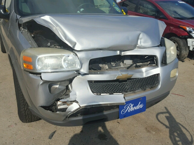 1GNDV33L36D156536 - 2006 CHEVROLET UPLANDER L 银色 照片 10