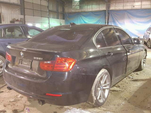 WBA3A9G53CNP35625 - 2012 BMW 335 I BLACK photo 4