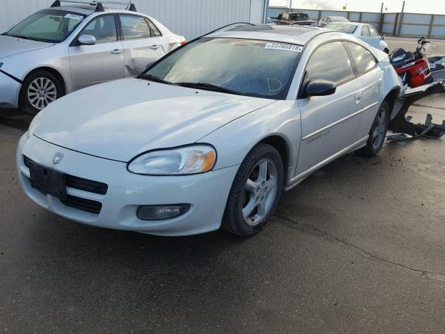 4B3AG52H01E117808 - 2001 DODGE STRATUS R/ WHITE photo 2