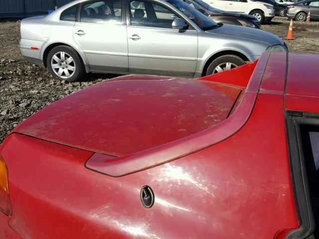 JHMEH6265SS006580 - 1995 HONDA CIVIC DEL RED photo 6