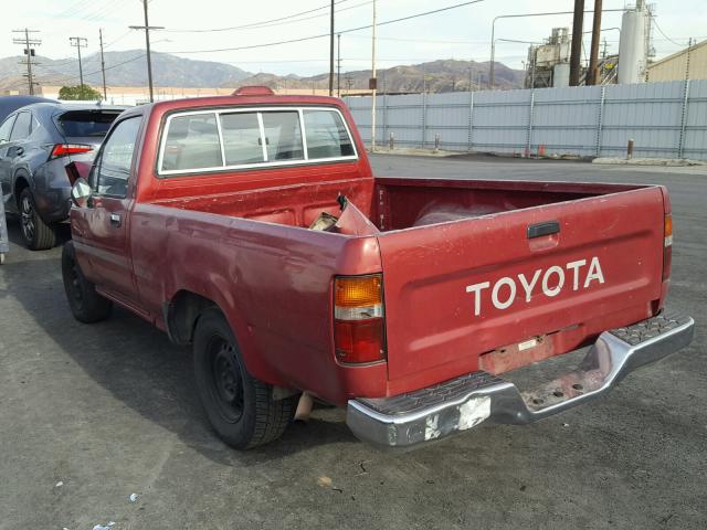 JT4RN81P3R5191609 - 1994 TOYOTA PICKUP 1/2 RED photo 3