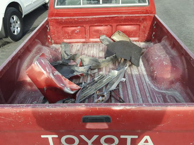 JT4RN81P3R5191609 - 1994 TOYOTA PICKUP 1/2 RED photo 6