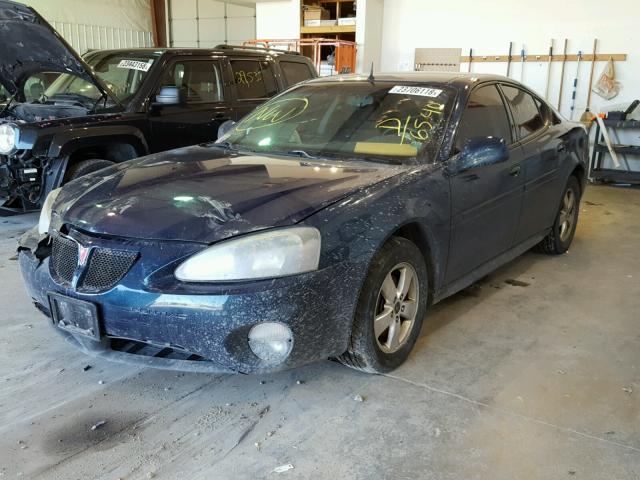 2G2WP522451276540 - 2005 PONTIAC GRAND PRIX BLUE photo 2