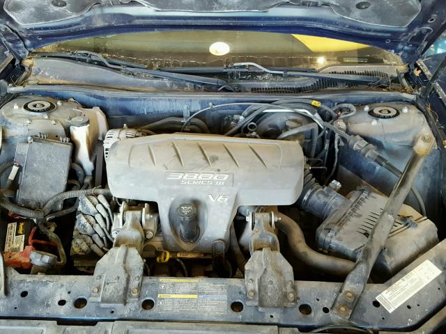 2G2WP522451276540 - 2005 PONTIAC GRAND PRIX BLUE photo 7