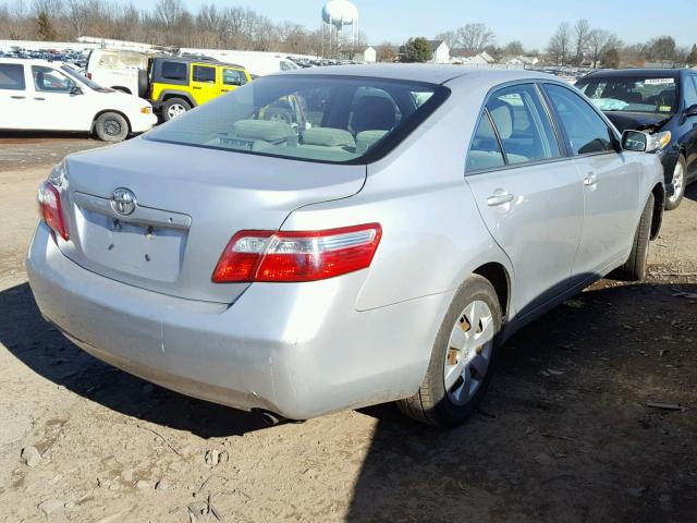 4T1BE46K98U212700 - 2008 TOYOTA CAMRY CE SILVER photo 4