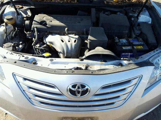 4T1BE46K98U212700 - 2008 TOYOTA CAMRY CE SILVER photo 7