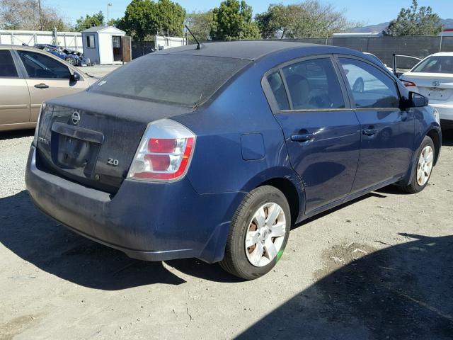 3N1AB61E47L653734 - 2007 NISSAN SENTRA 2.0 BLUE photo 4