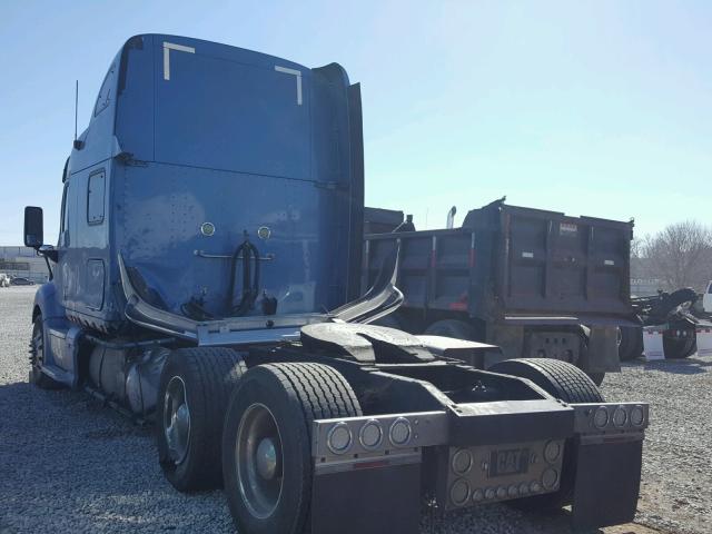 1XP7DB9X57D683605 - 2007 PETERBILT 387 BLUE photo 3