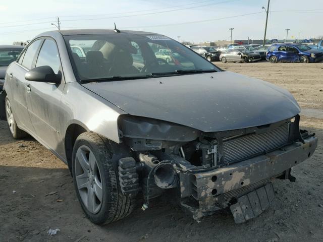 1G2ZG57B484191549 - 2008 PONTIAC G6 BASE GRAY photo 1