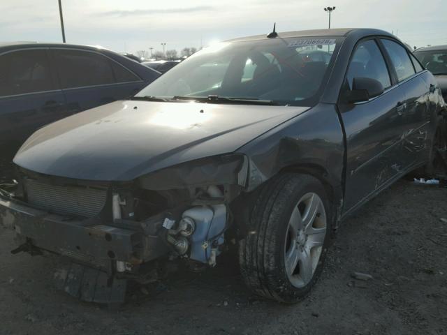 1G2ZG57B484191549 - 2008 PONTIAC G6 BASE GRAY photo 2