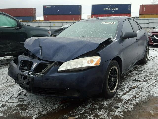 1G2ZF57B984284764 - 2008 PONTIAC G6 VALUE L BLUE photo 2