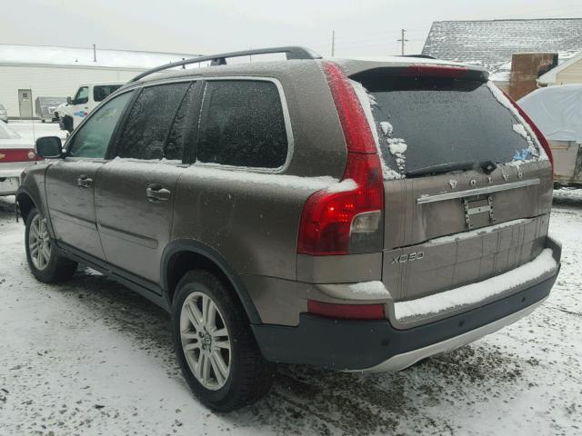 YV4CY982291509219 - 2009 VOLVO XC90 3.2 BROWN photo 3