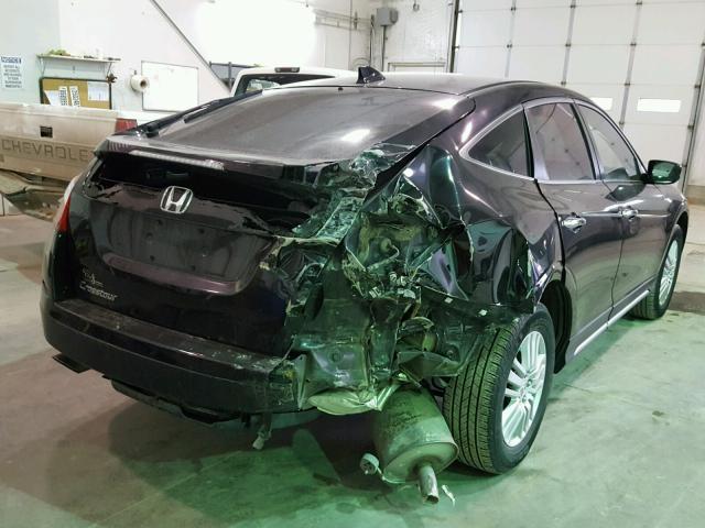 5J6TF3H38DL004131 - 2013 HONDA CROSSTOUR BLACK photo 4