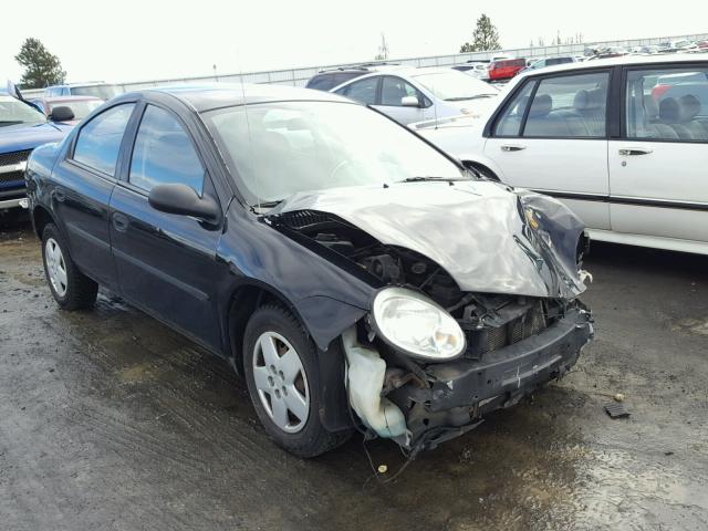 1B3ES26C65D249742 - 2005 DODGE NEON BASE BLACK photo 1