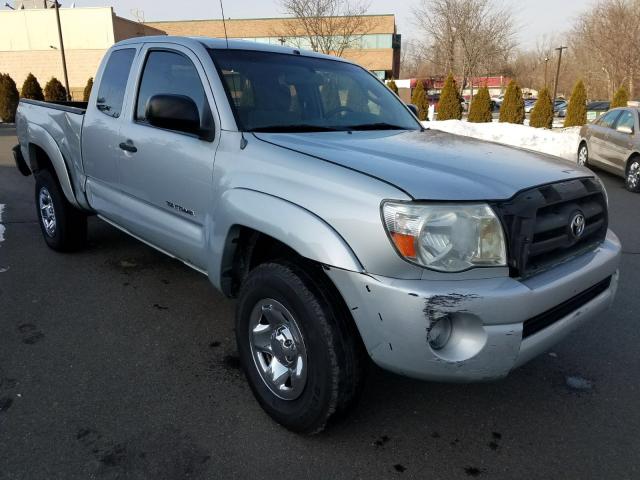 5TEUU42NX7Z442882 - 2007 TOYOTA TACOMA ACC SILVER photo 1