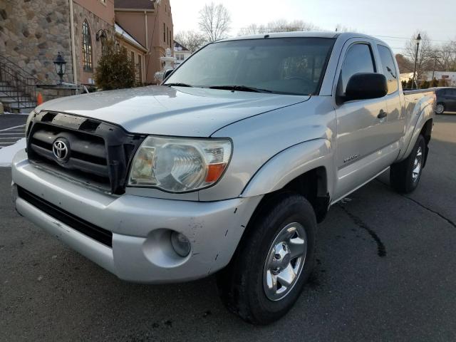 5TEUU42NX7Z442882 - 2007 TOYOTA TACOMA ACC SILVER photo 2