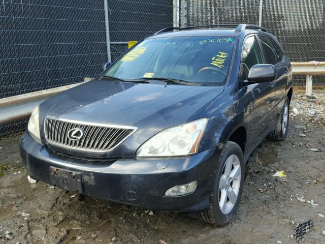 2T2HA31U05C076507 - 2005 LEXUS RX 330 BLUE photo 2