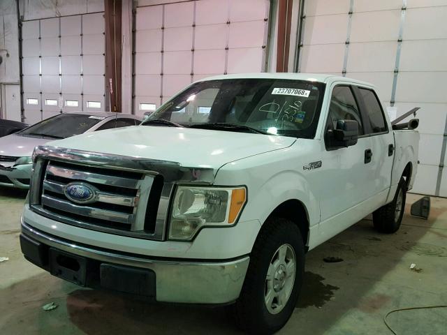 1FTRW128X9KC83510 - 2009 FORD F150 SUPER WHITE photo 2