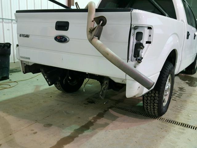 1FTRW128X9KC83510 - 2009 FORD F150 SUPER WHITE photo 9