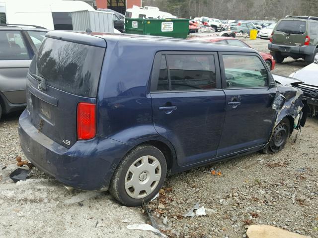 JTLKE50E181024336 - 2008 TOYOTA SCION XB 蓝色 照片 4