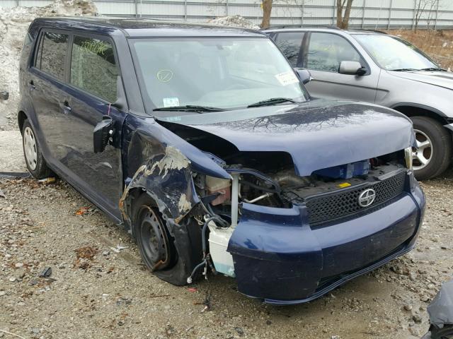 JTLKE50E181024336 - 2008 TOYOTA SCION XB BLUE photo 9