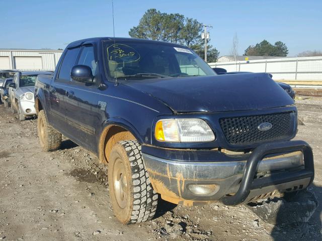 1FTRW08L83KD72490 - 2003 FORD F150 SUPER BLUE photo 1