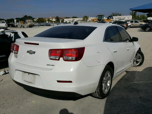 1G11B5SA1DF161034 - 2013 CHEVROLET MALIBU LS WHITE photo 4