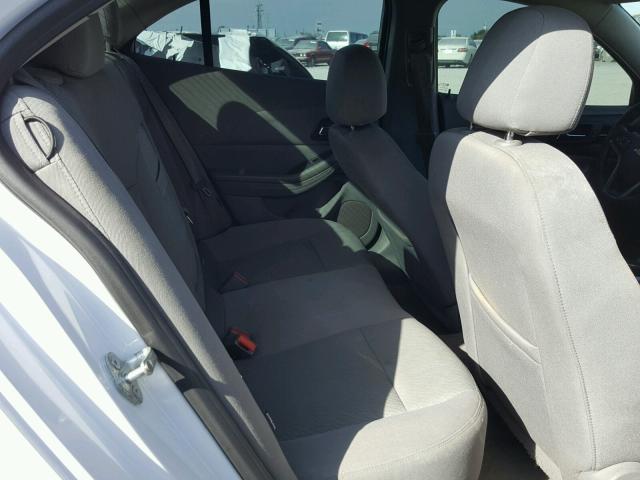 1G11B5SA1DF161034 - 2013 CHEVROLET MALIBU LS WHITE photo 6