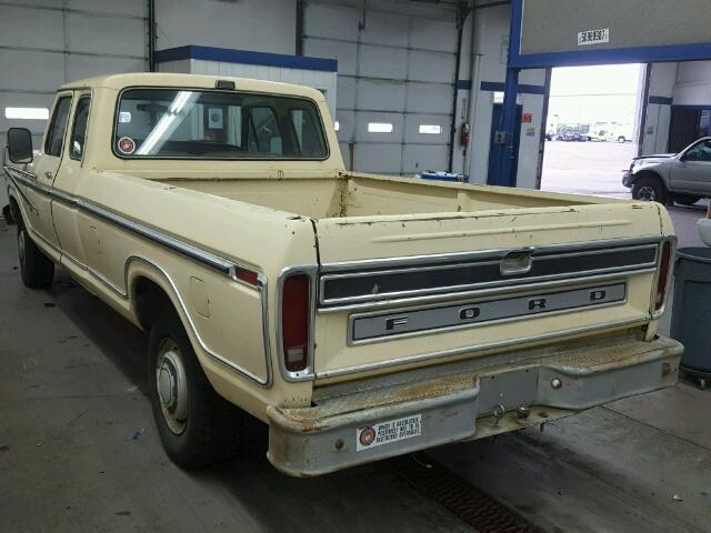 X35JKDG0760 - 1979 FORD F350 YELLOW photo 3