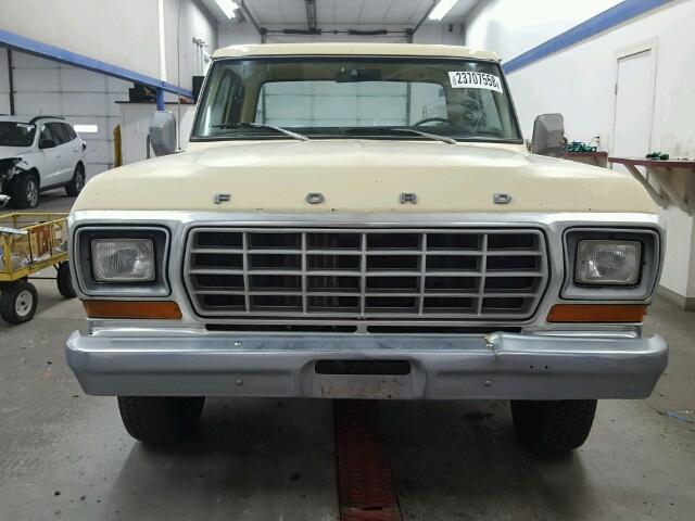 X35JKDG0760 - 1979 FORD F350 YELLOW photo 7