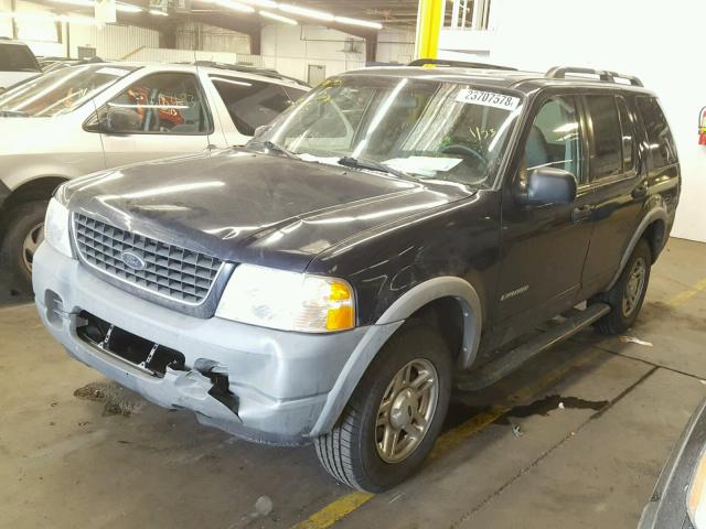 1FMZU72E82ZA22321 - 2002 FORD EXPLORER X BLUE photo 2