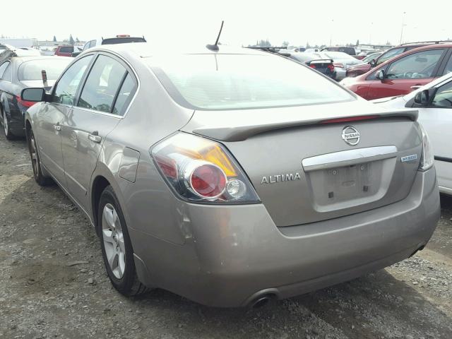 1N4CL21E57C237981 - 2007 NISSAN ALTIMA HYB BEIGE photo 3