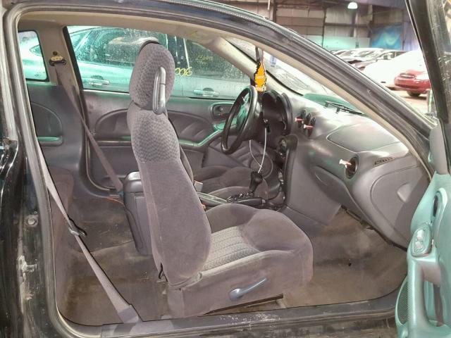 1G2NF12E22C288404 - 2002 PONTIAC GRAND AM S BLACK photo 5