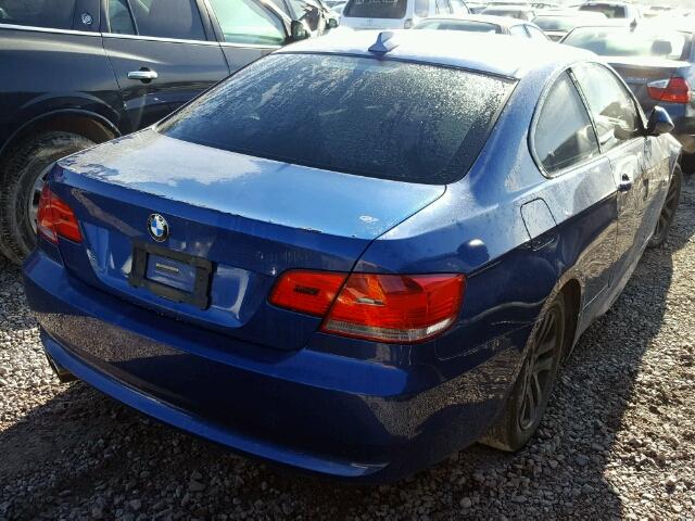 WBAWB33519P136300 - 2009 BMW 328 I BLUE photo 4