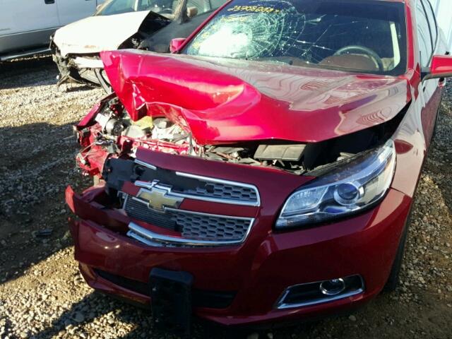 1G11J5SX9DF253290 - 2013 CHEVROLET MALIBU LTZ 红色 照片 7