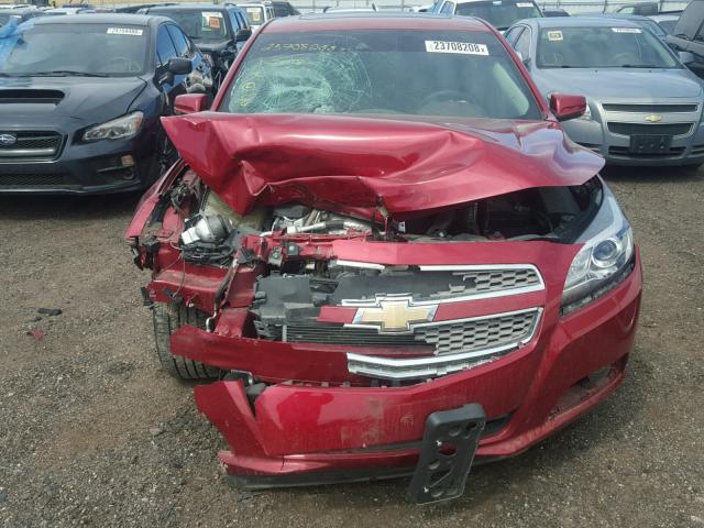 1G11J5SX9DF253290 - 2013 CHEVROLET MALIBU LTZ 红色 照片 9