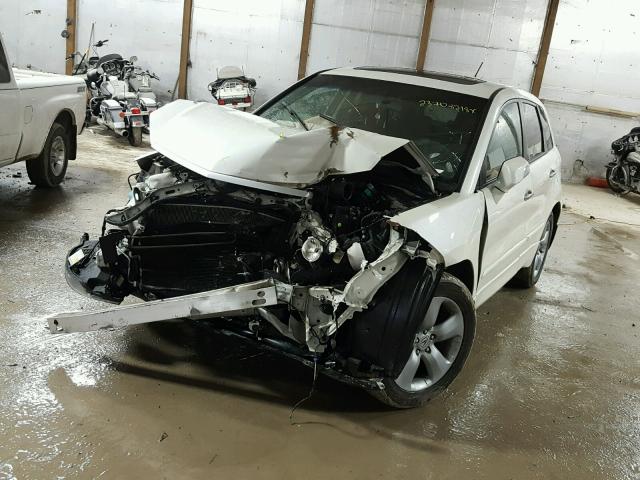 5J8TB18519A003723 - 2009 ACURA RDX TECHNO WHITE photo 2