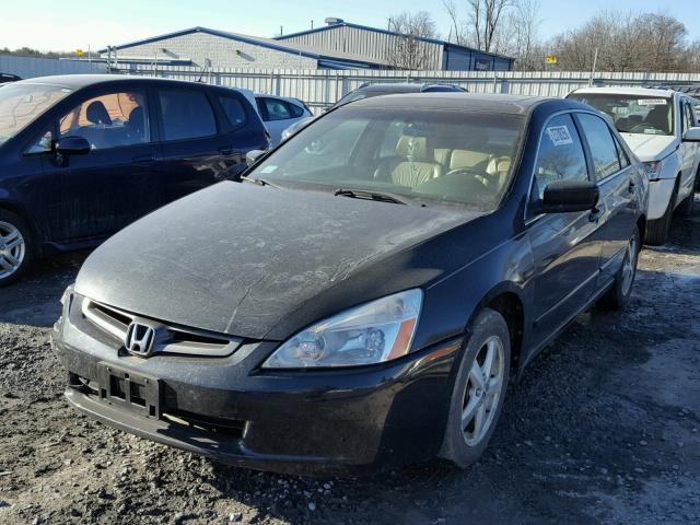 1HGCM56643A081871 - 2003 HONDA ACCORD EX BLACK photo 2