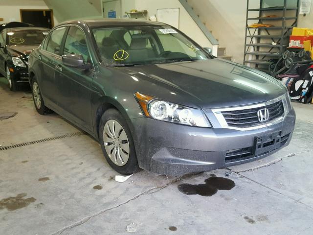 1HGCP2F32AA065998 - 2010 HONDA ACCORD LX GRAY photo 1