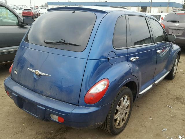 3A4GY5F99AT170849 - 2010 CHRYSLER PT CRUISER BLUE photo 4