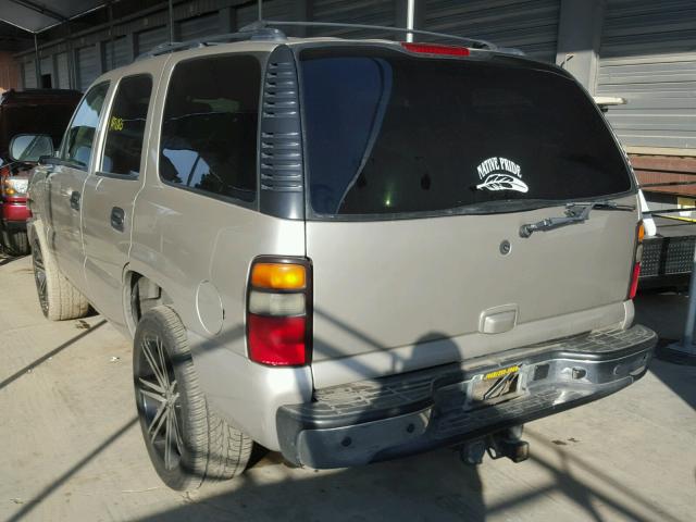 1GNEC13Z66J109764 - 2006 CHEVROLET TAHOE C150 BEIGE photo 3