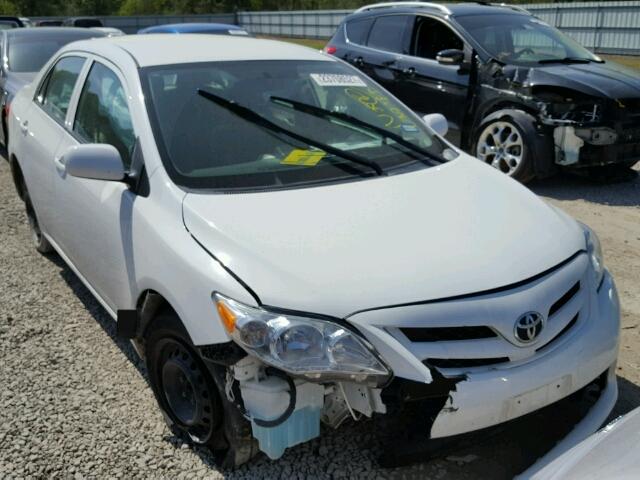 5YFBU4EE4DP201033 - 2013 TOYOTA COROLLA BA WHITE photo 1