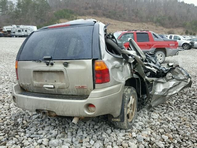 1GKDT13S532190547 - 2003 GMC ENVOY SILVER photo 4