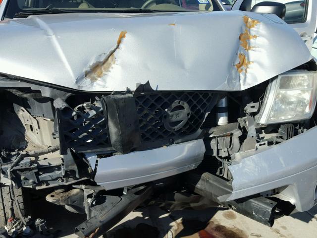 5N1AR18U46C682276 - 2006 NISSAN PATHFINDER SILVER photo 9