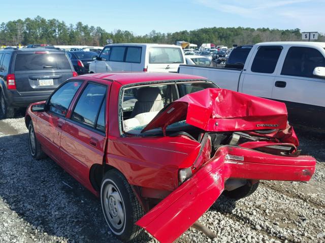 1G1LD55M7TY158926 - 1996 CHEVROLET CORSICA RED photo 3