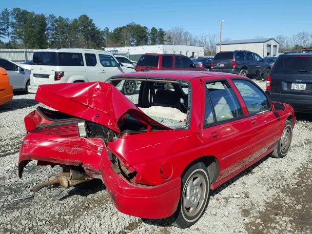 1G1LD55M7TY158926 - 1996 CHEVROLET CORSICA RED photo 4