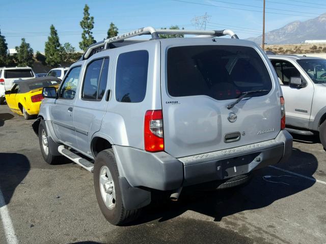 5N1ED28T64C668602 - 2004 NISSAN XTERRA XE SILVER photo 3