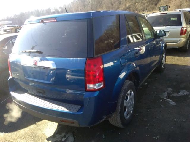 5GZCZ33D36S845424 - 2006 SATURN VUE BLUE photo 4