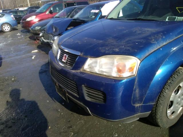 5GZCZ33D36S845424 - 2006 SATURN VUE BLUE photo 9