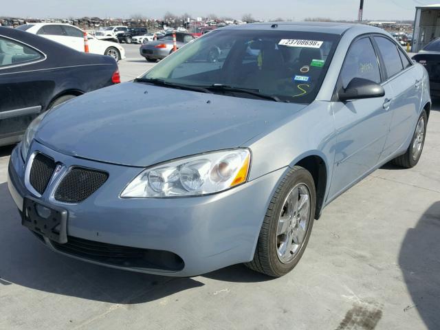 1G2ZH58NX74175523 - 2007 PONTIAC G6 GT BLUE photo 2